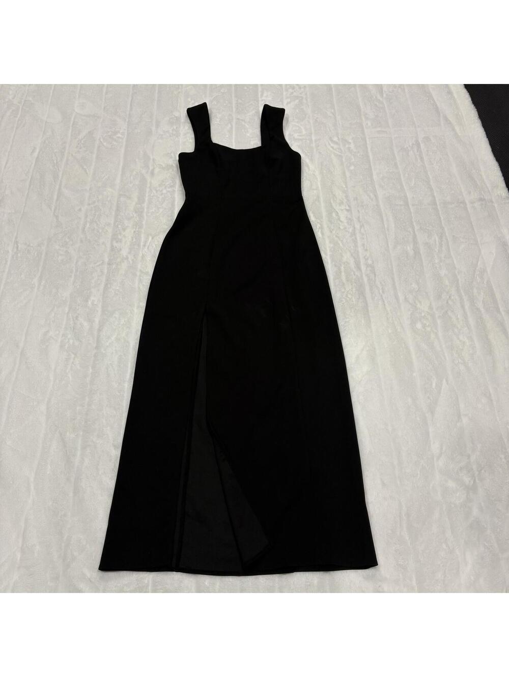 Show Me Your Mumu Black Sleeveless Maxi Dress Women Small Wedding Guest Classic